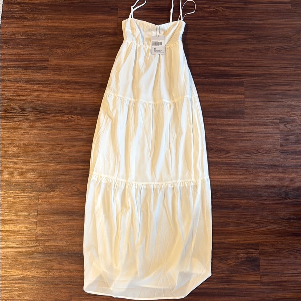 Princess Polly Cream Maxi Dress